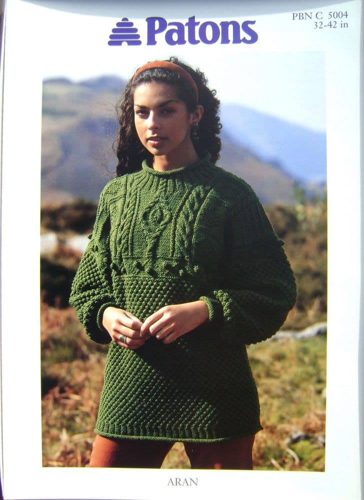 Patons Knitting Pattern 5004 - Pk 5