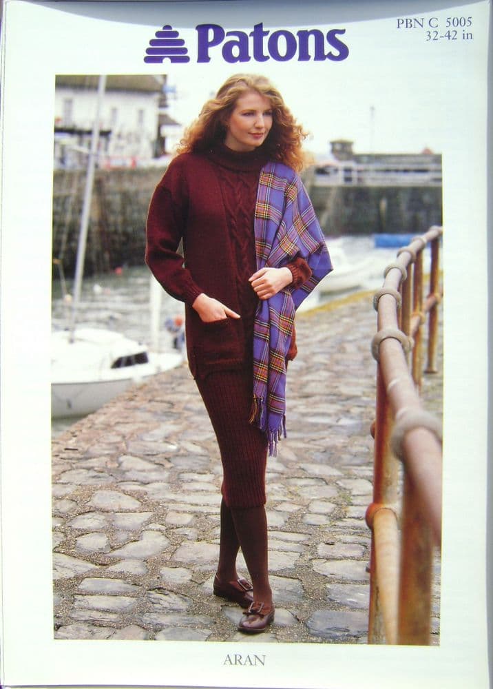 Patons Knitting Pattern 5005 - Pk 5