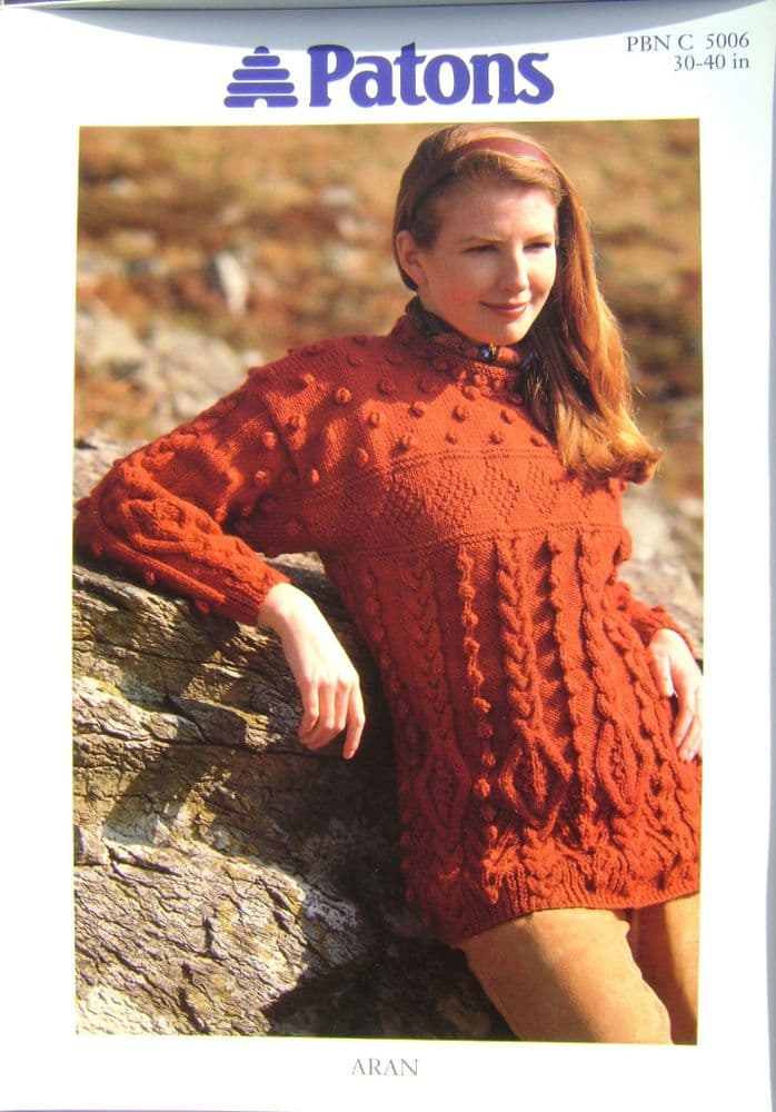 Patons Knitting Pattern 5006 - Pk 5