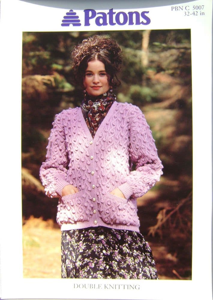 Patons Knitting Pattern 5007 - Pk 5