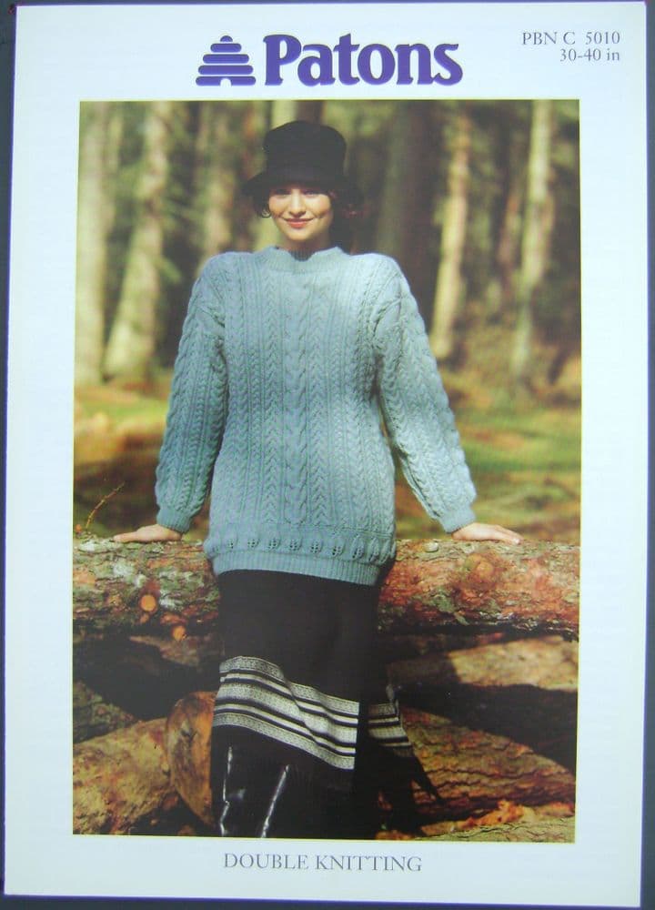 Patons Knitting Pattern 5010 - Pk 5