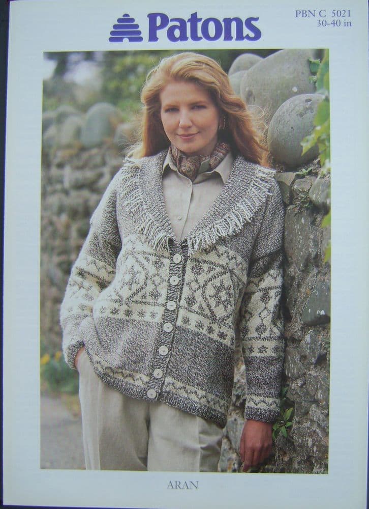 Patons Knitting Pattern 5021 - Pk 5
