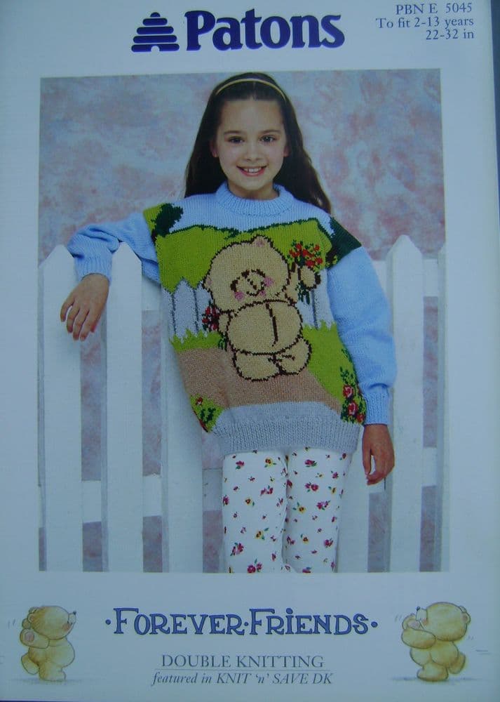 Patons Knitting Pattern 5045 - Pk5