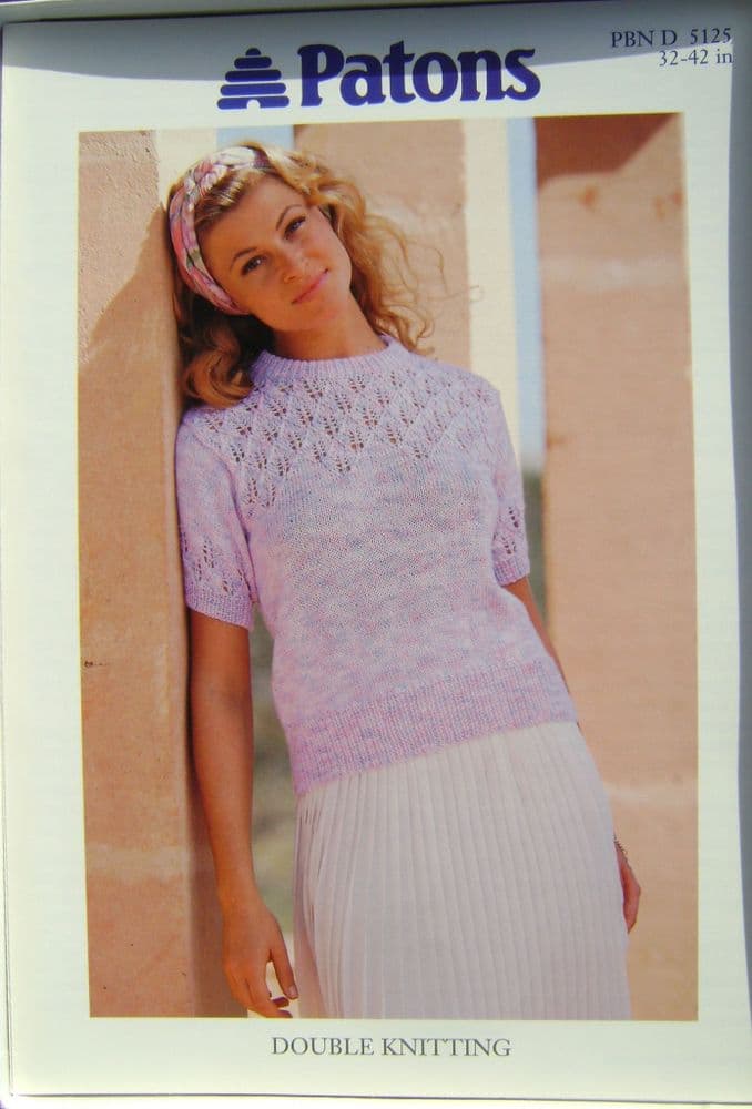 Patons Knitting Pattern 5125 - Pk 5