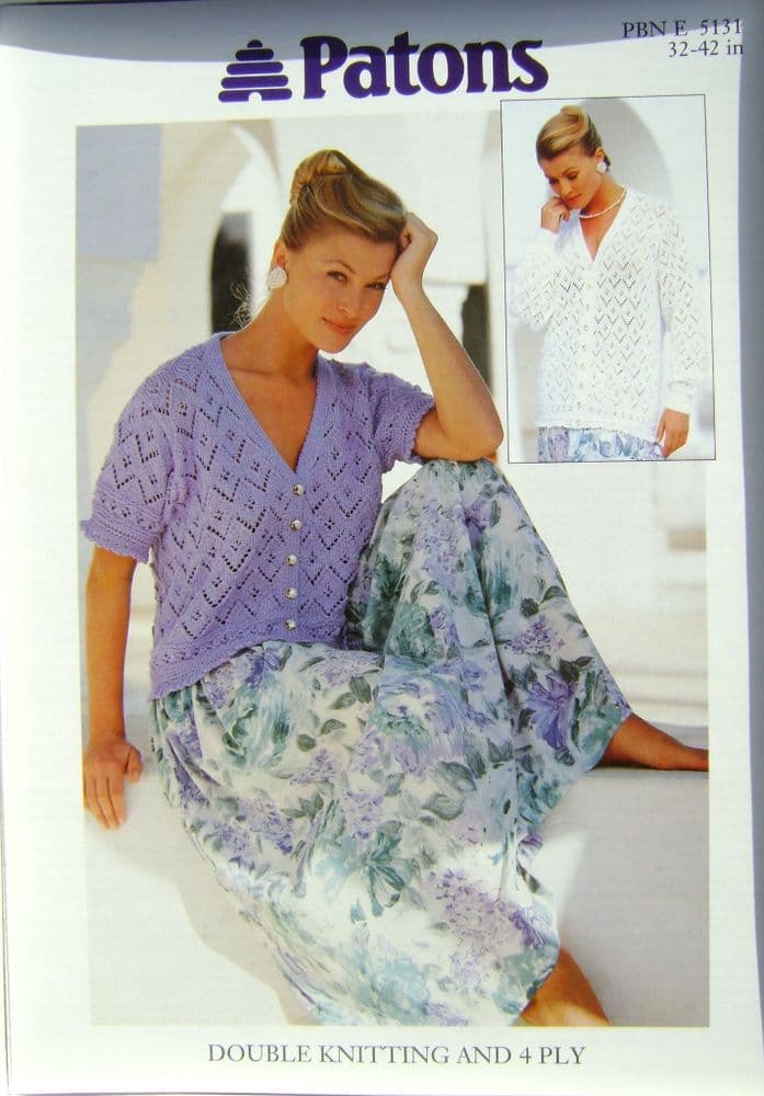 Patons Knitting Pattern 5131 - Pk 5