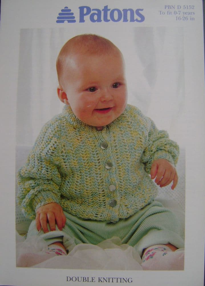 Patons Knitting Pattern 5152 - Pk5