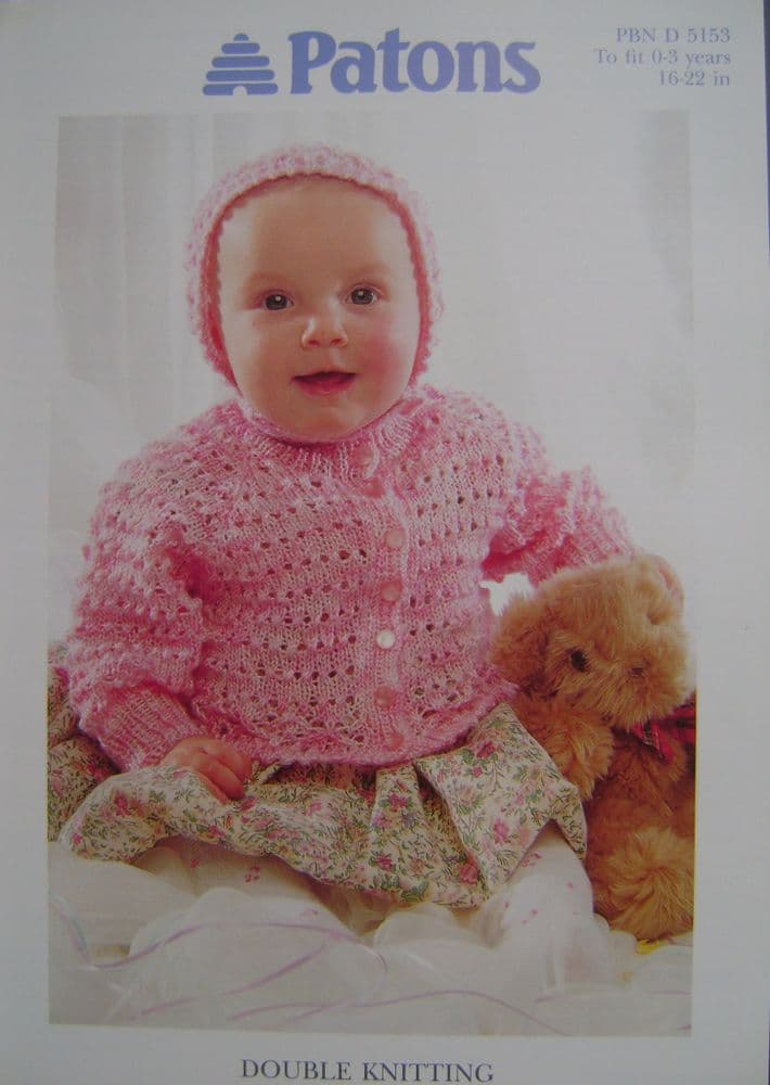 Patons Knitting Pattern 5153 - Pk5