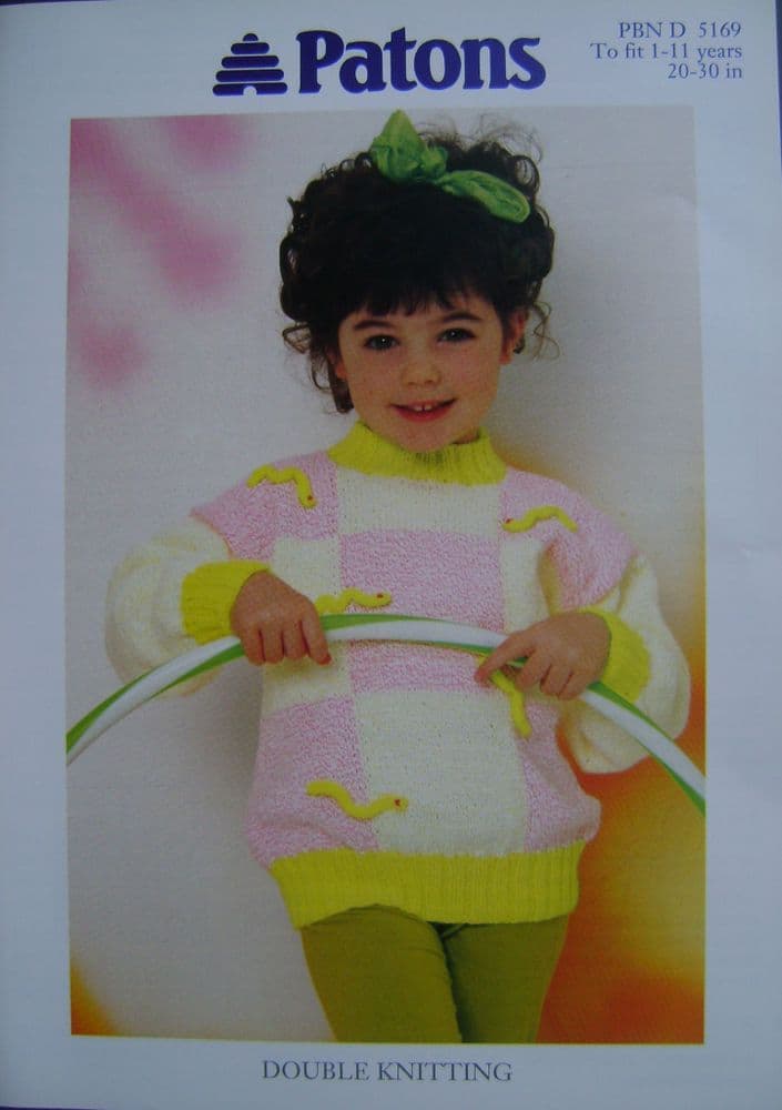 Patons Knitting Pattern 5169 - Pk5
