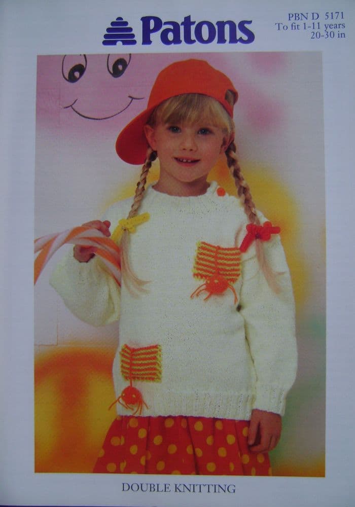 Patons Knitting Pattern 5171 - Pk5