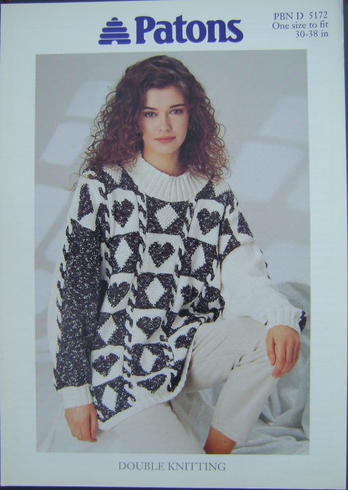Patons Knitting Pattern 5172 - Pk 5