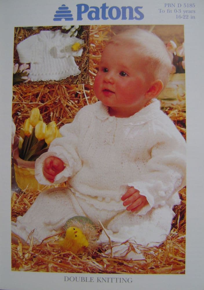 Patons Knitting Pattern 5185 - Pk5