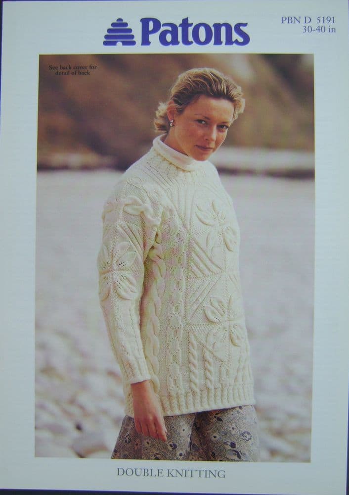 Patons Knitting Pattern 5191 - Pk 5