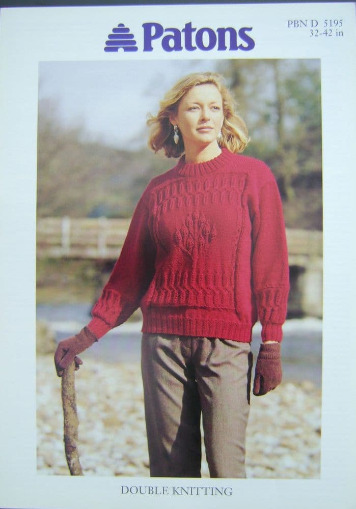 Patons Knitting Pattern 5195 - Pk 5