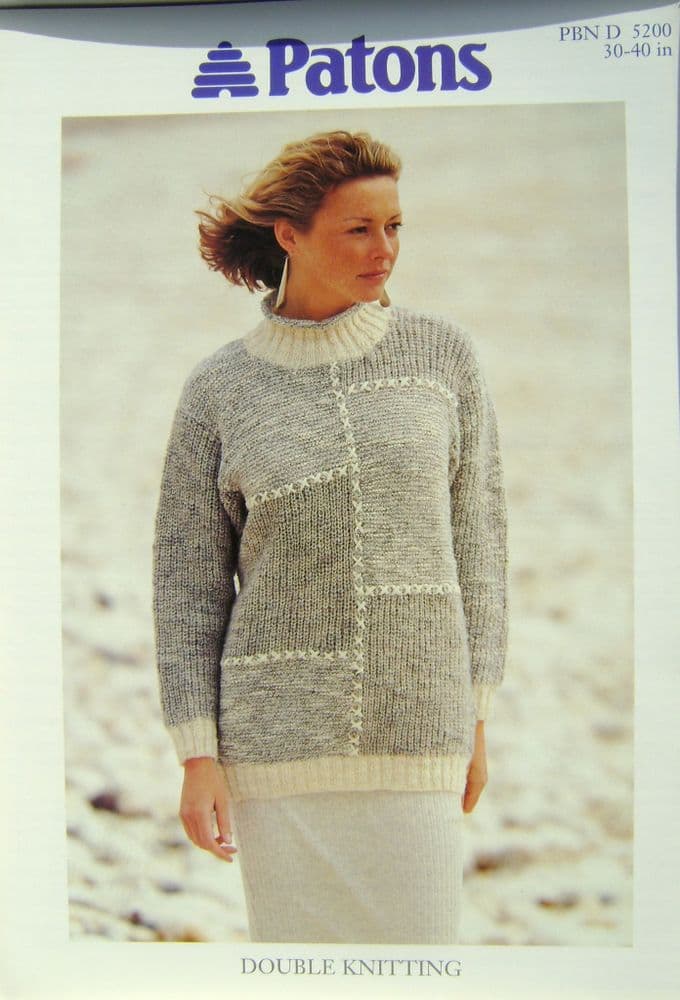 Patons Knitting Pattern 5200 - Pk 5
