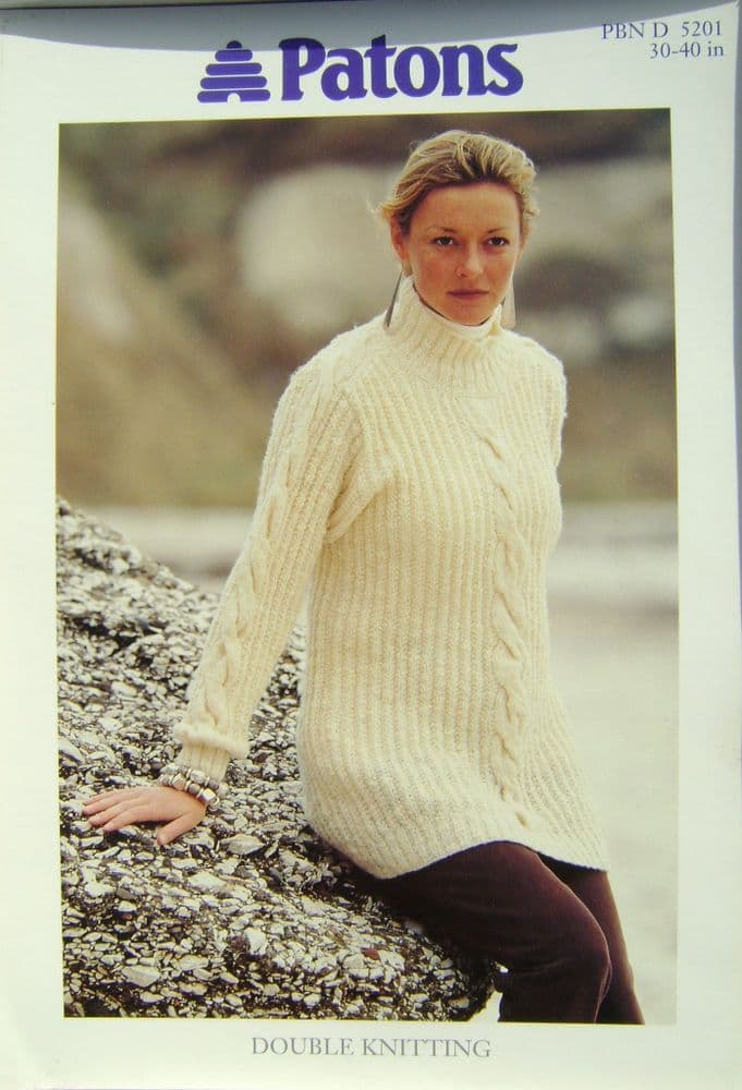 Patons Knitting Pattern 5201 - Pk 5