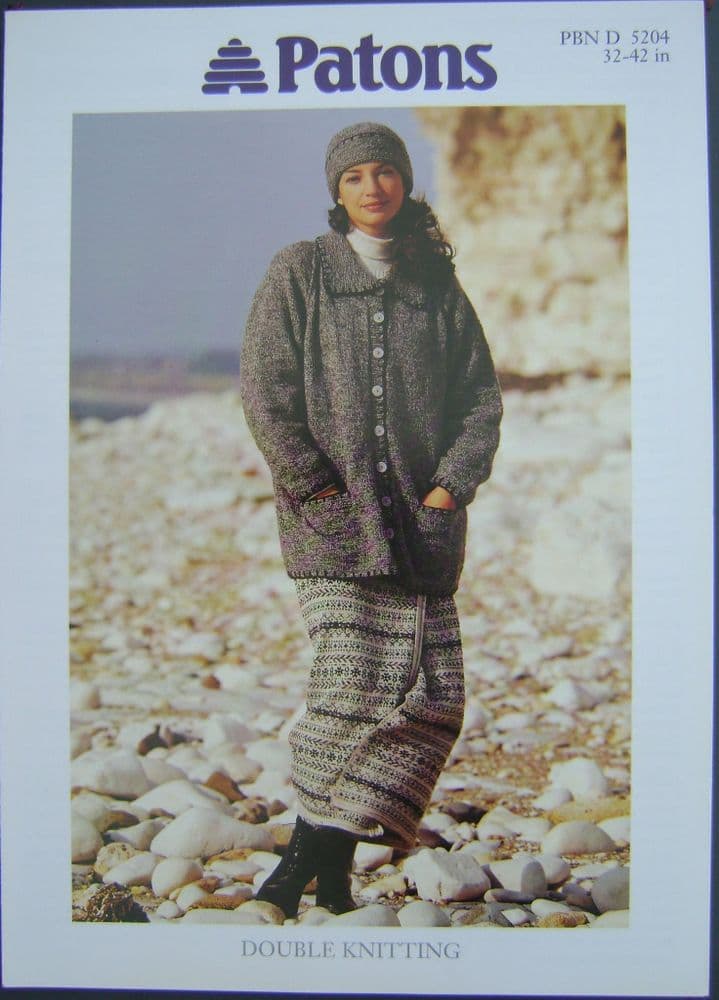Patons Knitting Pattern 5204 - Pk 5