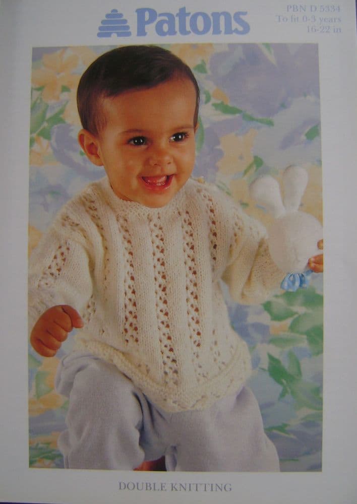Patons Knitting Pattern 5334 - Pk5