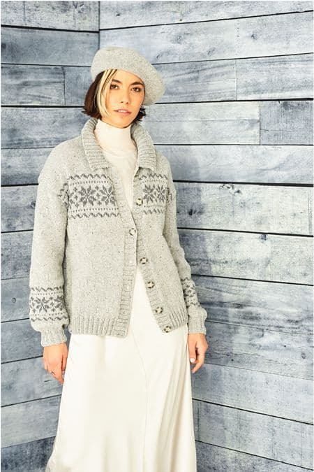 Recreate DK Pattern 9858 Ladies Cardigans & Snood - Pk 5