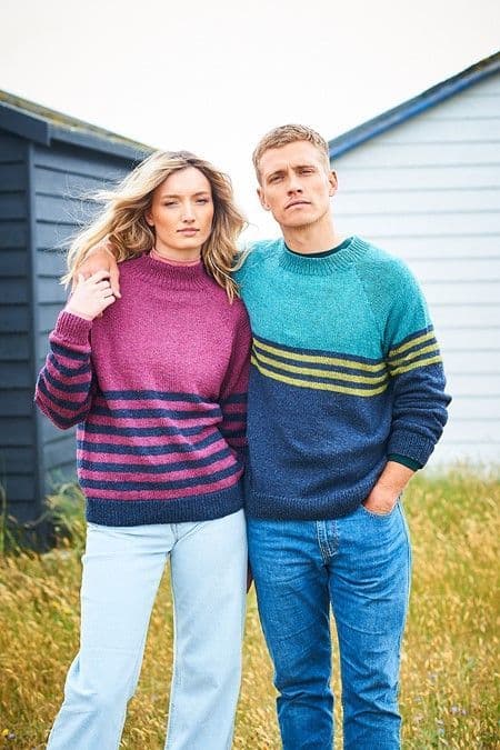 Recreate DK Pattern  9954 Sweaters - Pk 5