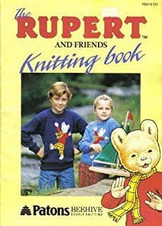 RPB1 Rupert The Bear & Friends Knitting Book - Sgl