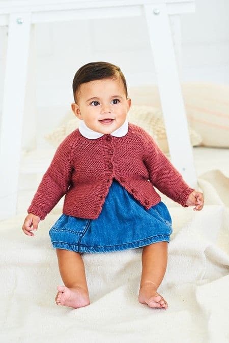 SCP Bambino DK Pattern 10240 Cardigans - Pk 5