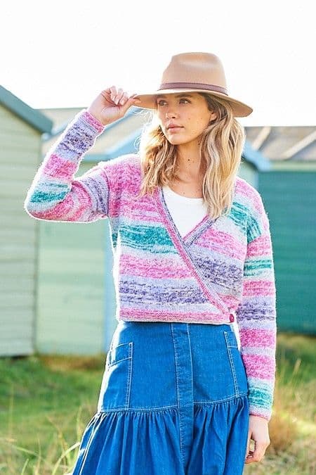 SCP Batik Swirl Pattern 10007 Cardigans - Pk 5