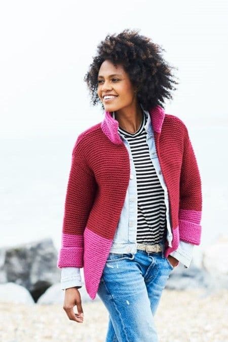 SCP Bellissima Chunky Pattern F123 Cardigan & Sweater FREE TO DOWNLOAD