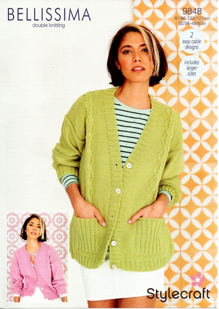 SCP Bellissima DK Pattern 9848 - Cardigans