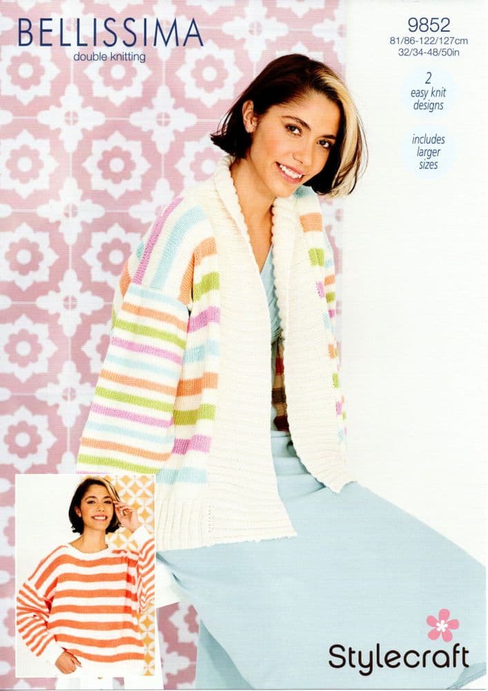 SCP Bellissima DK Pattern 9852 - Sweater and Jacket