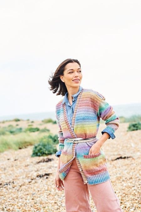 SCP Chromatic DK Pattern 10120 Cardigans - Pk 5