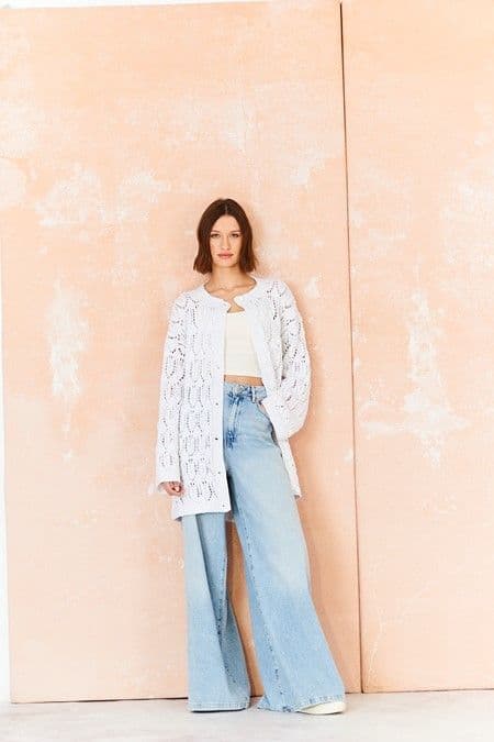 SCP Colour Burst Pattern 10211 Cardigan and Coat - Pk 5