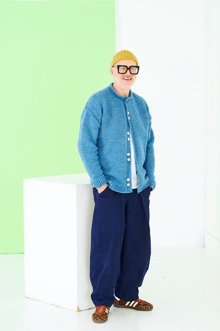 SCP Double Knitting Pattern 10228 Sweater and Cardigan - Pk 5