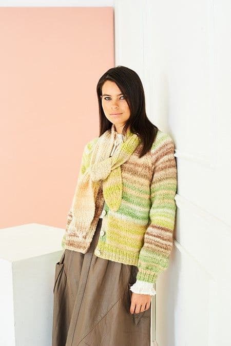 SCP Dream Cloud Chunky Pattern 10266 Cardigans & Scarves - Pk 5