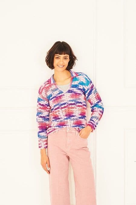 SCP Knit Me, Crochet Pattern 10042 Sweater & Tunic - Pk 5