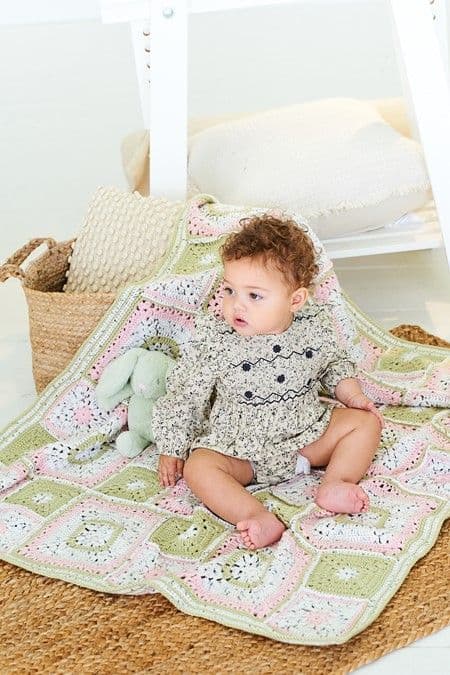 SCP Pattern 10204 Crochet Blankets - Pk 5