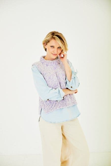 SCP Pattern for Grace and Serene Aran 10173 Tank Tops - Pk 5