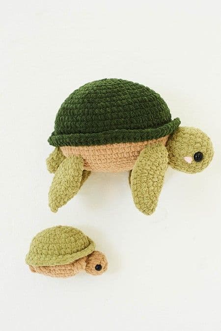 SCP Soft & Cosy Pattern 10277 Mama & Baby Turtle - Pk 5