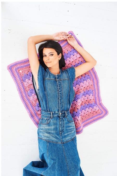 SCP Soft & Cosy Pattern 10281 Crochet Blankets - Pk 5
