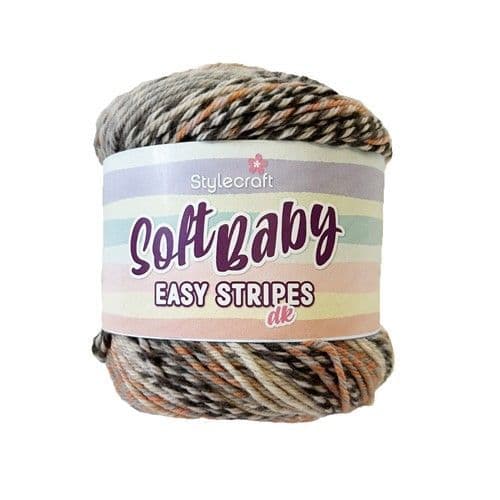 Soft Baby Easy Stripes DK 10 x 100g