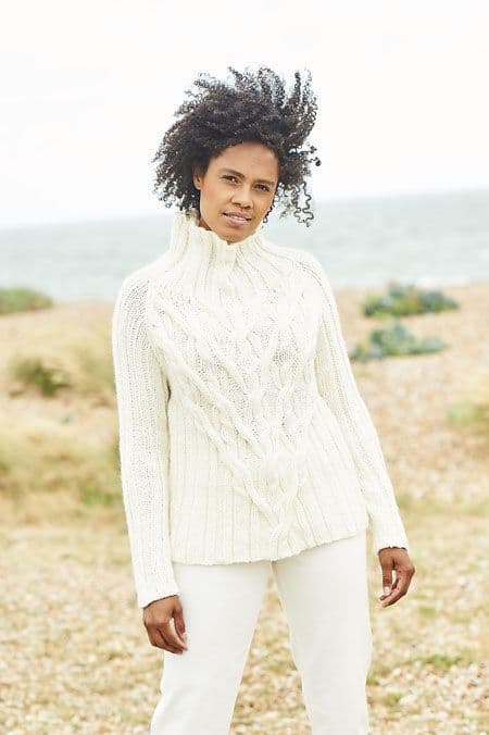 Softie Chunky Pattern 9814 Sweater and Jacket - Pk 5