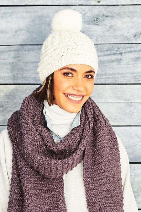 Softie Chunky Pattern F099 Mock Cable Hat - FREE TO DOWNLOAD