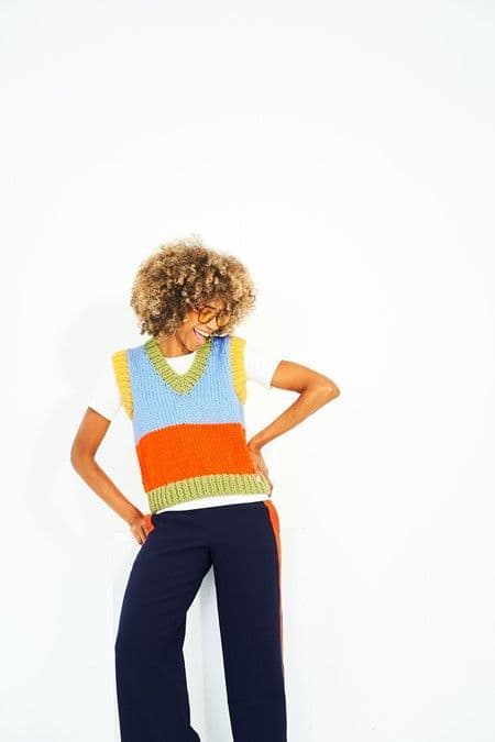 Special XL Super Chunky Pattern 10124 Tank Tops - Pk 5