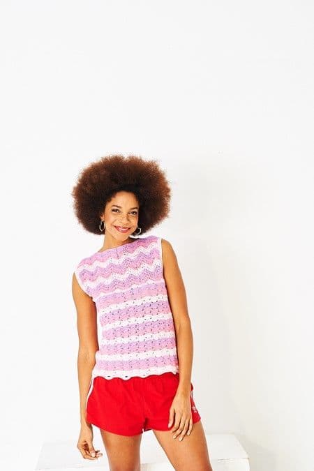 Stylecraft Pattern 10217 Crochet Sweater and Top - Pk 5