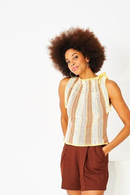 Stylecraft Pattern 10218 Crochet Top and Sweater - Pk 5