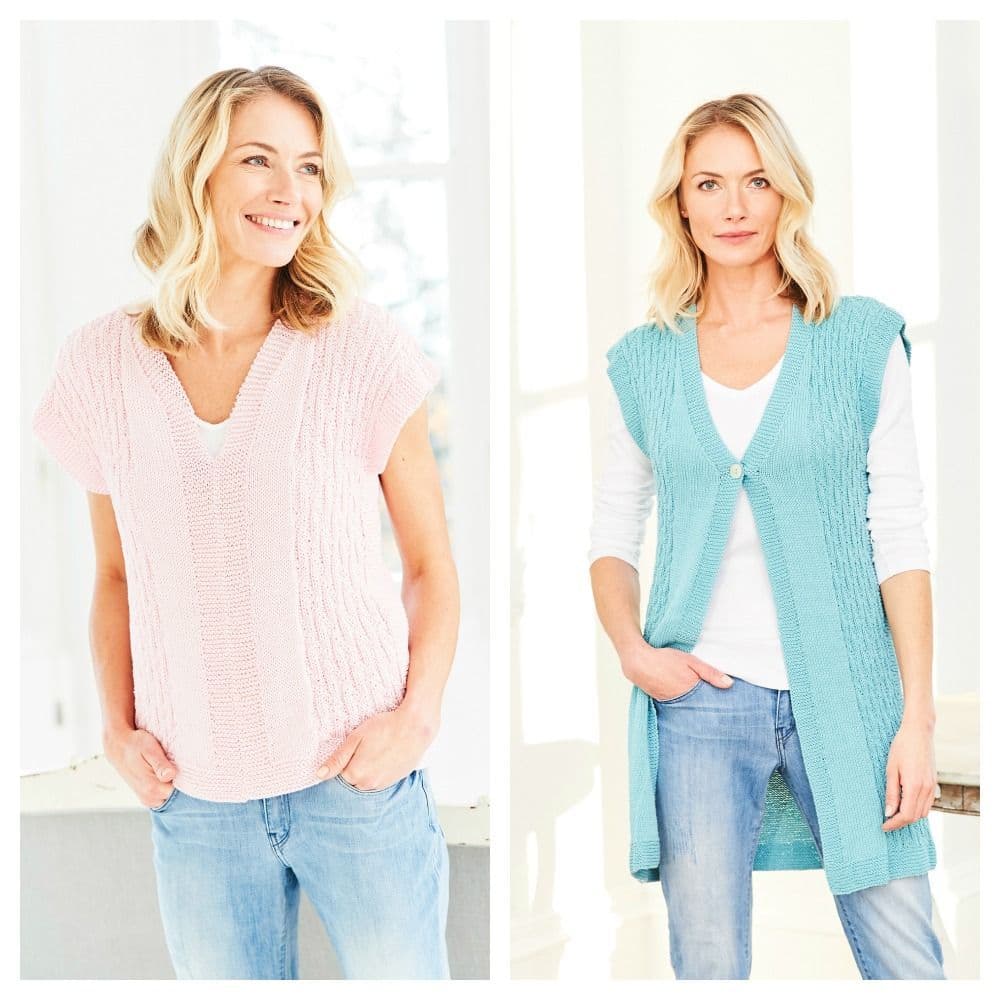 Stylecraft Pattern 9751 Waistcoat and T-shirt - Pk 5