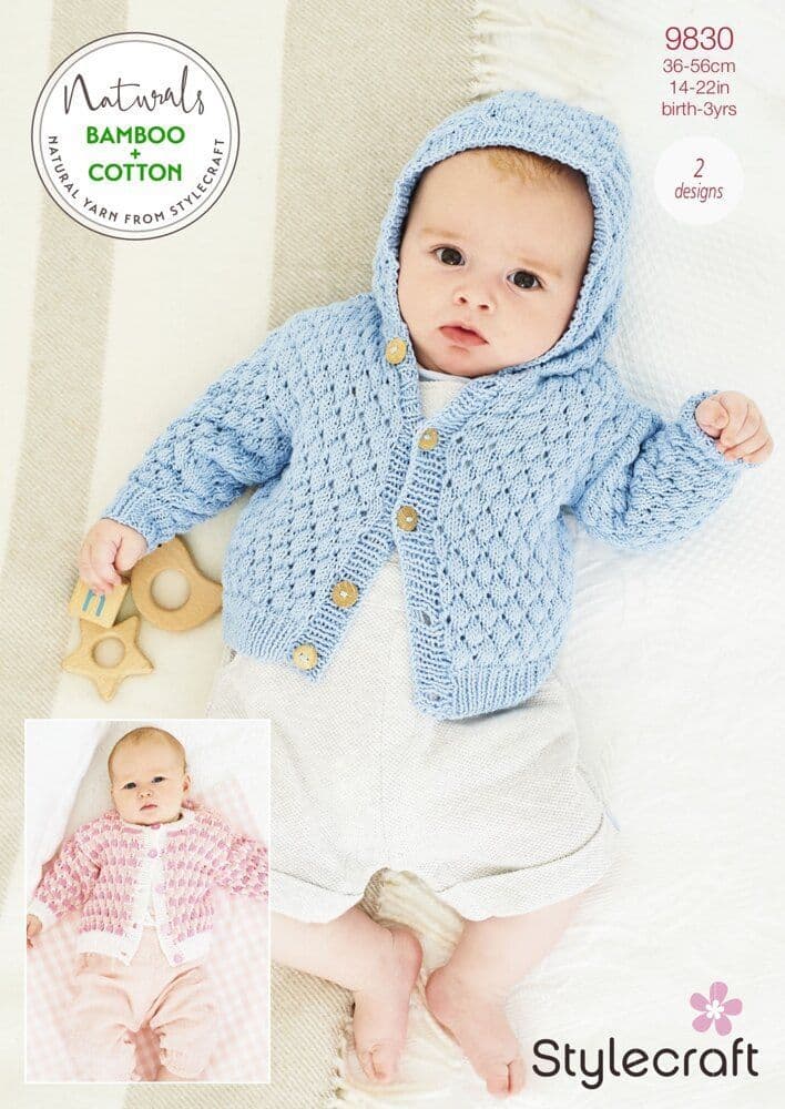 Stylecraft Pattern 9830 Jackets - Pk 5