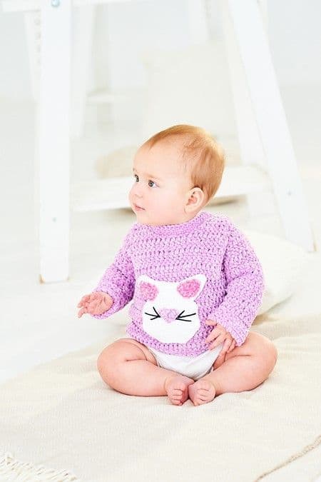 Stylecraft Pattern Squeeze Me DK 10150  Sweater & Toy - Pk 5