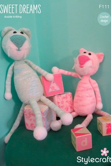 Sweet Dreams Pattern F111 Kittens - FREE TO DOWNLOAD