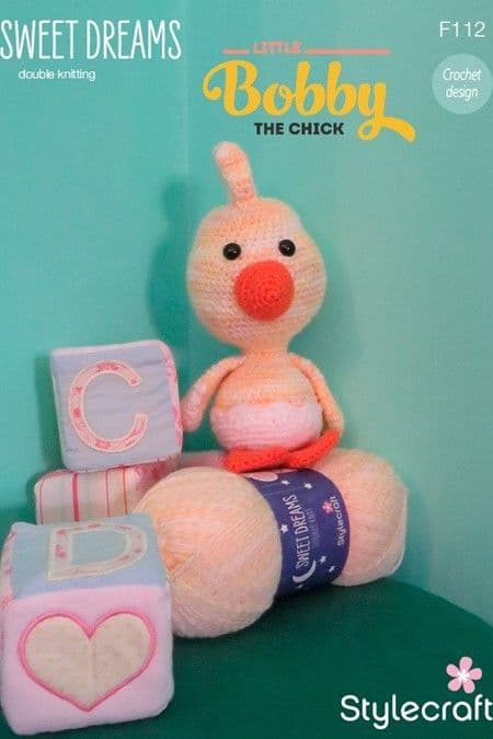 Sweet Dreams Pattern F112 Bobby The Chick - FREE TO DOWNLOAD