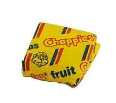 Chappies Assorted Fruit Flavoured Bubblegum